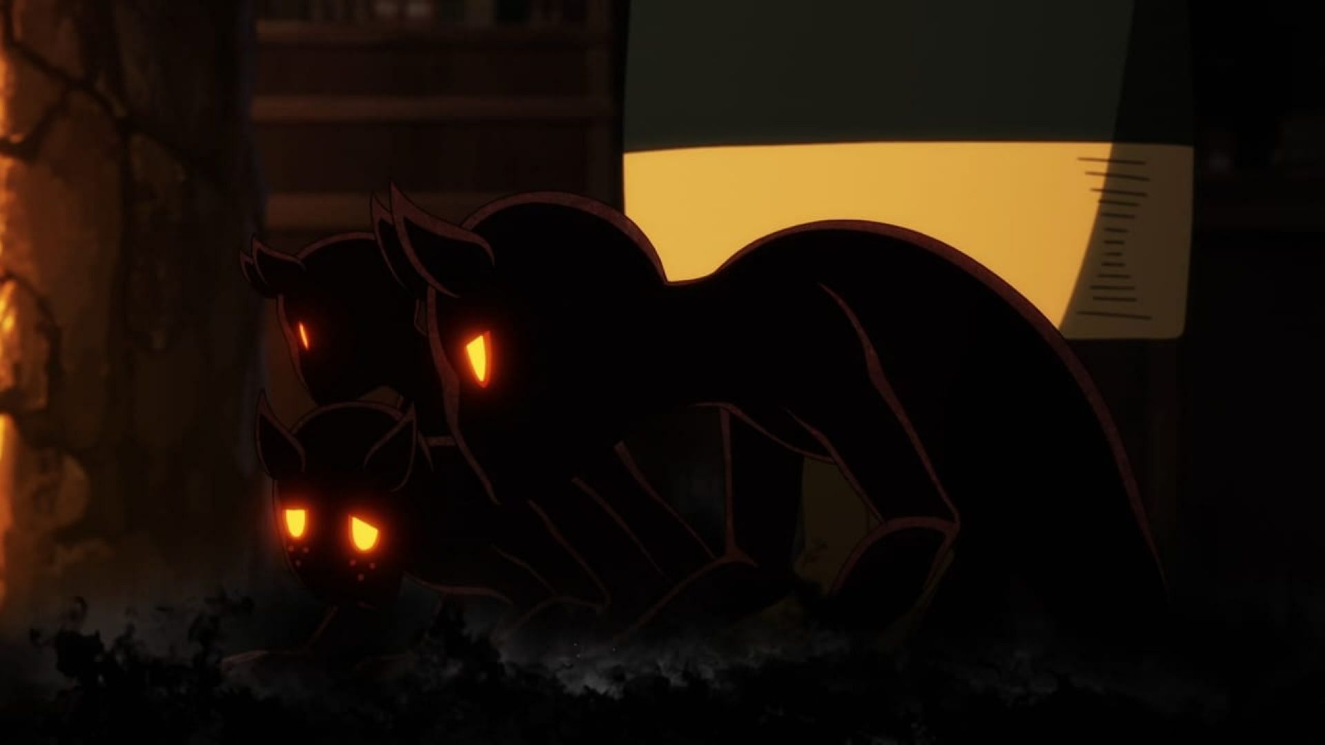 Infernalized sisters, as seen in the episode (Image via David Production)